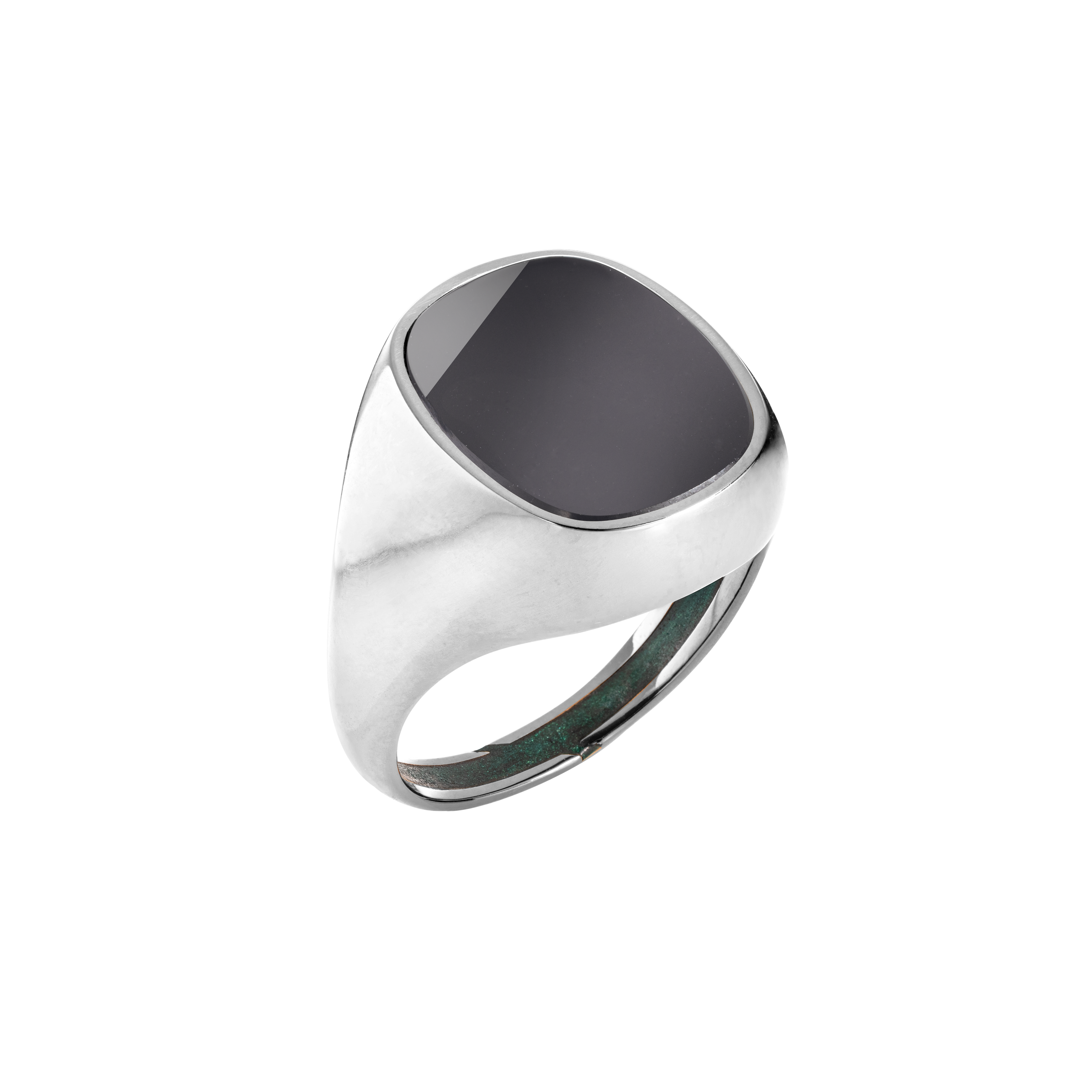ring MONEE 03 - agate greyblack