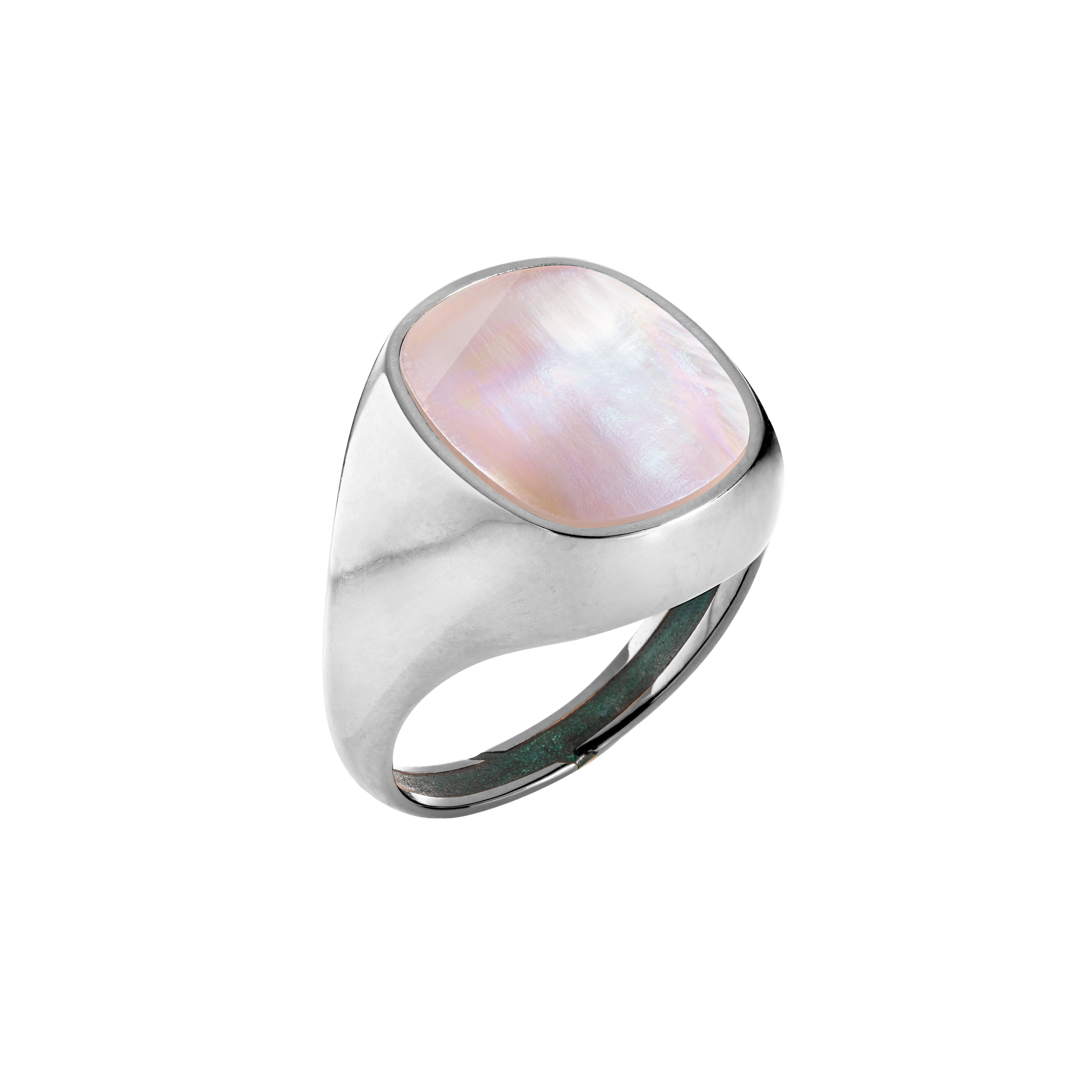 ring MONEE 03 - mother-of-pearl rose