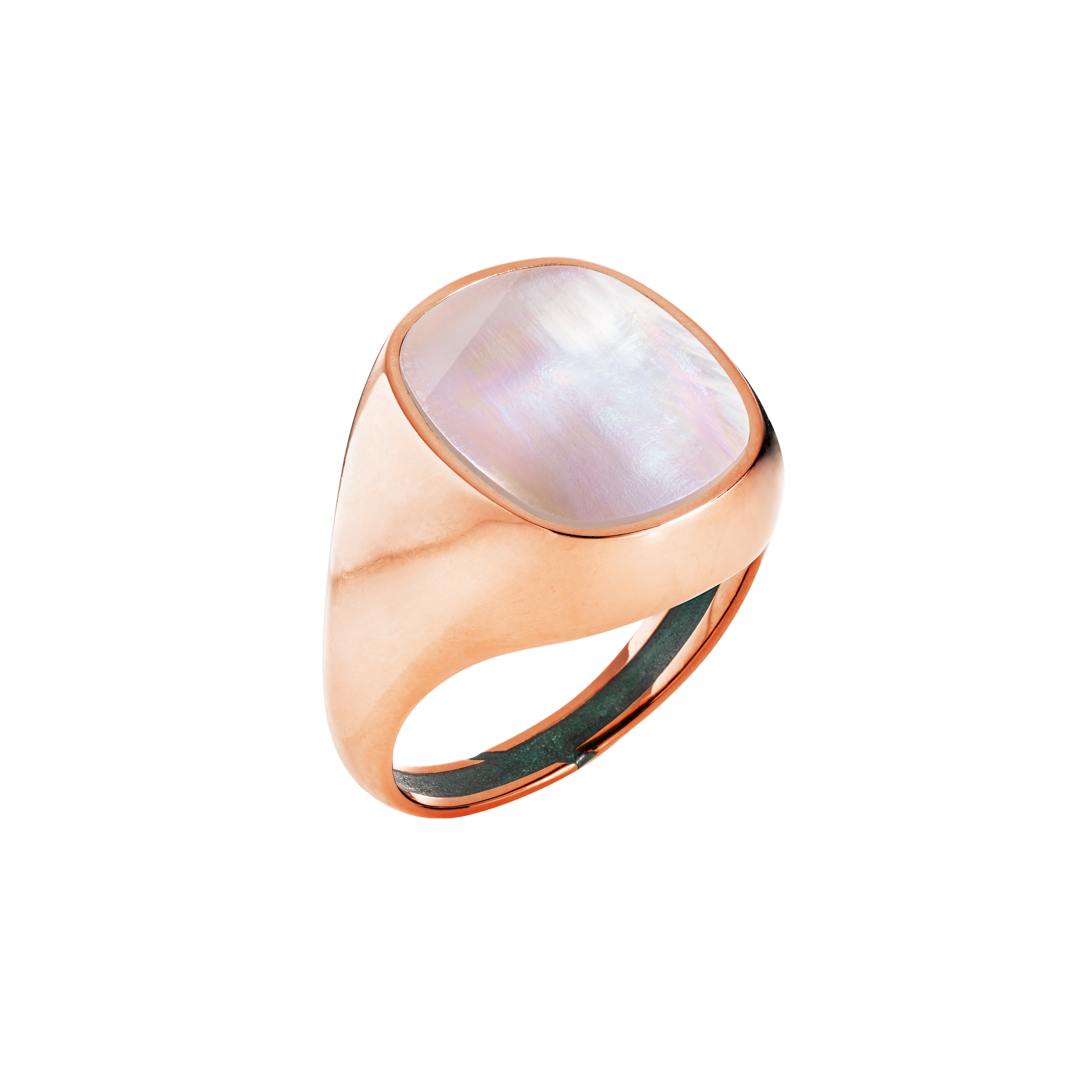 ring MONEE 03 - mother-of-pearl rose