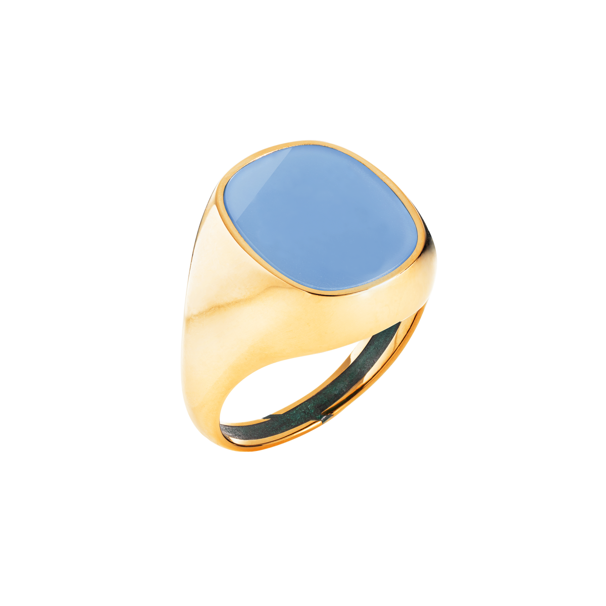 ring MONEE 03 - chalcedony light-blue